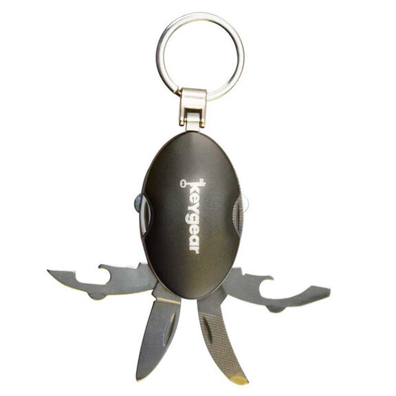 4-in-1 Multi-Tool Keychain, Titanium image number 1