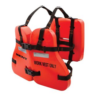Type V Vinyl Dip Work Vest, Orange