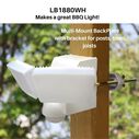 IQ America Battery Operated LED Motion Security Flood Light, 800 Lumens image number 1