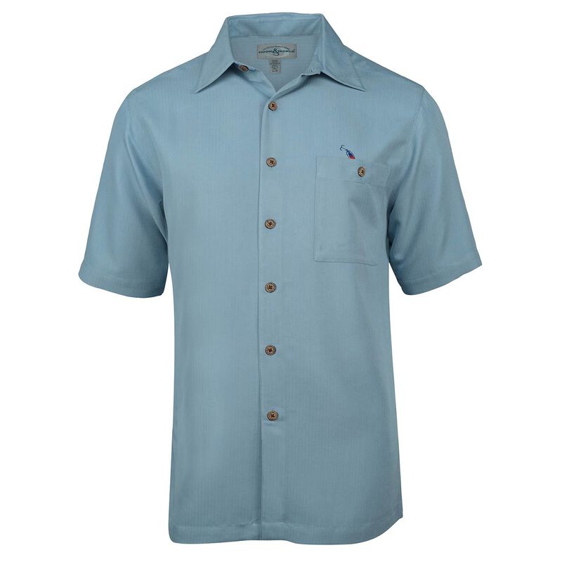 Men's Crossing Rods Embroidered Fishing Shirt image number 0
