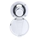 Recessed Shower Chrome Cup & Lid, Small Chrome Sprayer, 6' Stainless Steel Hose image number 4