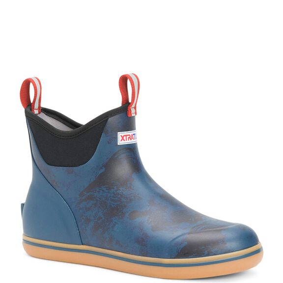 9-Navy Wave M Ankle Deck Boot image number 0