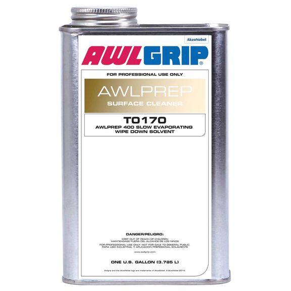 Awlprep 400 Slow Evaporating Wipe Down Solvent image number 0