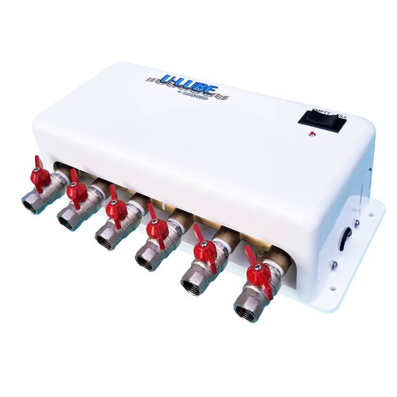 U LUBE 6 Port Oil Change System, 12V With Cover image number 0