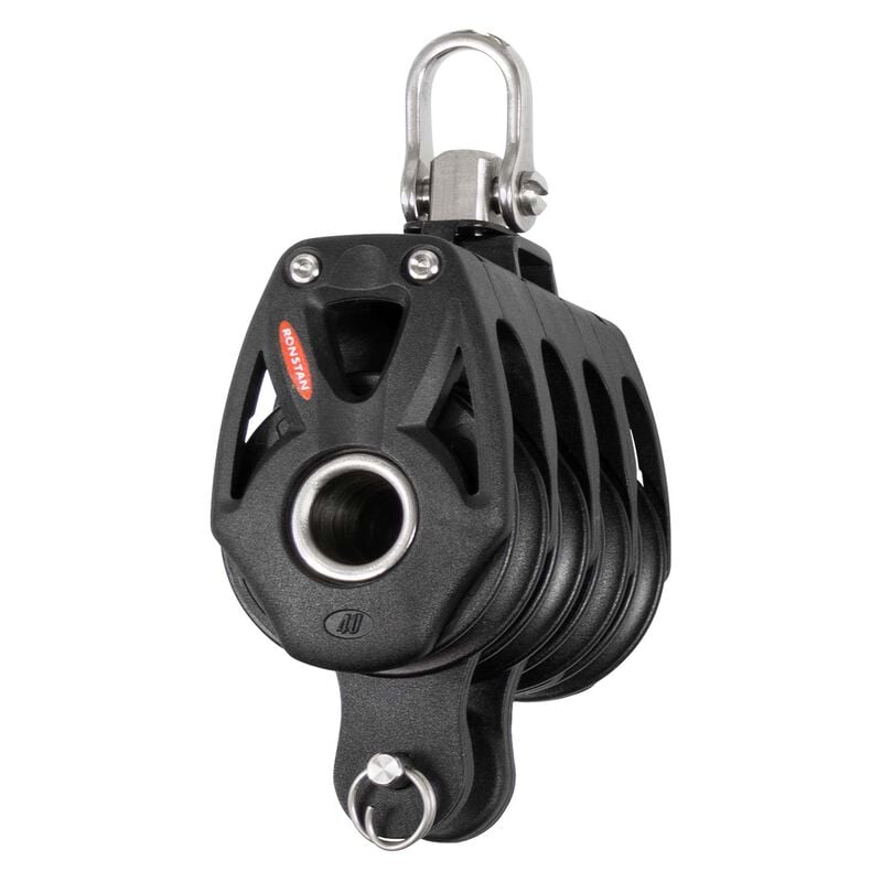 Ronstan Series 40 Ball Bearing Orbit Block, Quadruple with Becket | For Sailing | by West Marine