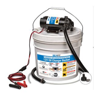 Professional 12V Oil Changer Bucket