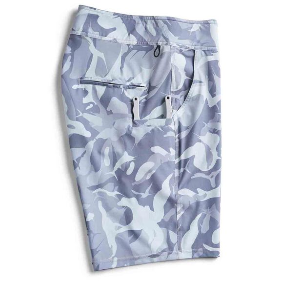 Men's Frigate Camo First Mate Board Shorts image number 1