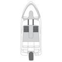 Flex-Fit&trade; PRO Boat Cover V-Hull Runabout, 17' - 19' image number 2