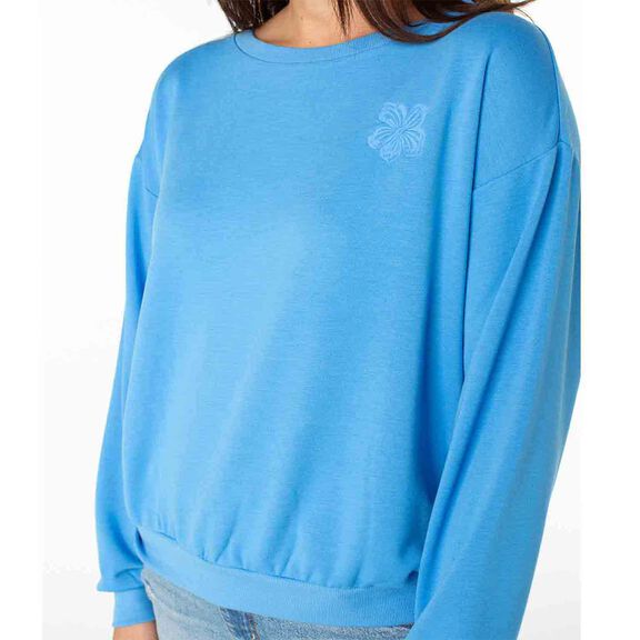 Women's Surfing By Moonlight Fleece Sweater image number 4