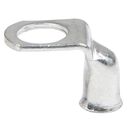 6 AWG 90 Degree Tinned Copper Lug, 3/8" Stud Size, 2-Pack image number 0