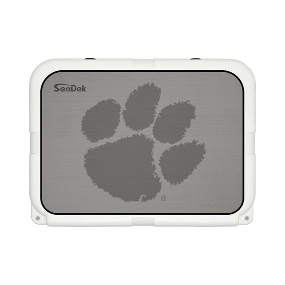 SeaDek Cooler Pad - Collegiate Collection - Fits YETI Tundra 35 - Storm Gray / Black, Clemson image number 0