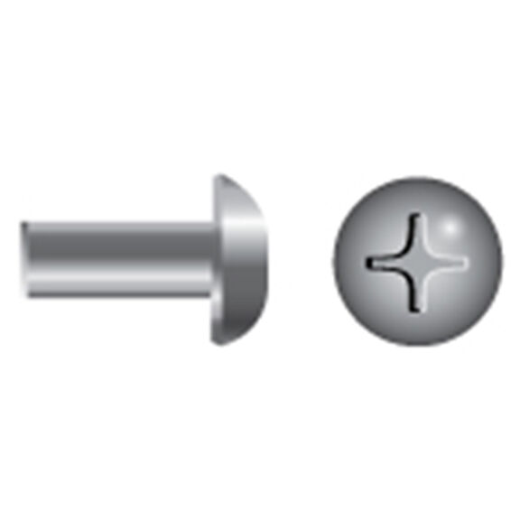 3/8-16 Stainless Steel Barrel Nuts, 10-Pack image number 0