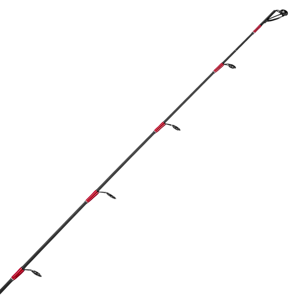 4'3" Li'l Finz Kids Spinning Rod, Medium Power, Red/Blue image number 3