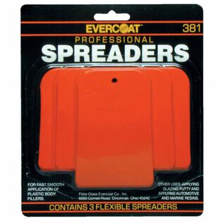 2 1/2"W Resin Spreaders, 3-Pack