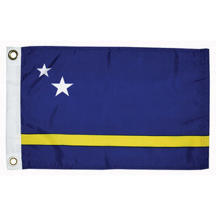 Curacao Courtesy Flag, 12" x 18"