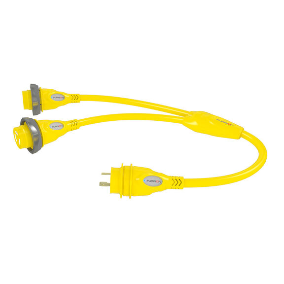 Y-Adapter 2x30A Connector To 30A Male image number 0
