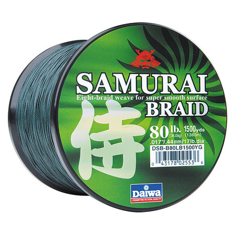 Samurai Braid 40Lb 150yds Green image number 0
