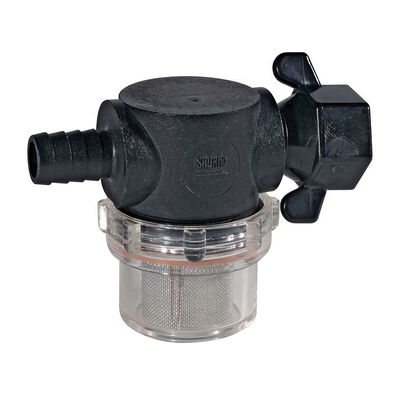 Swivel Nut Strainer with 1/2" Barb Inlet