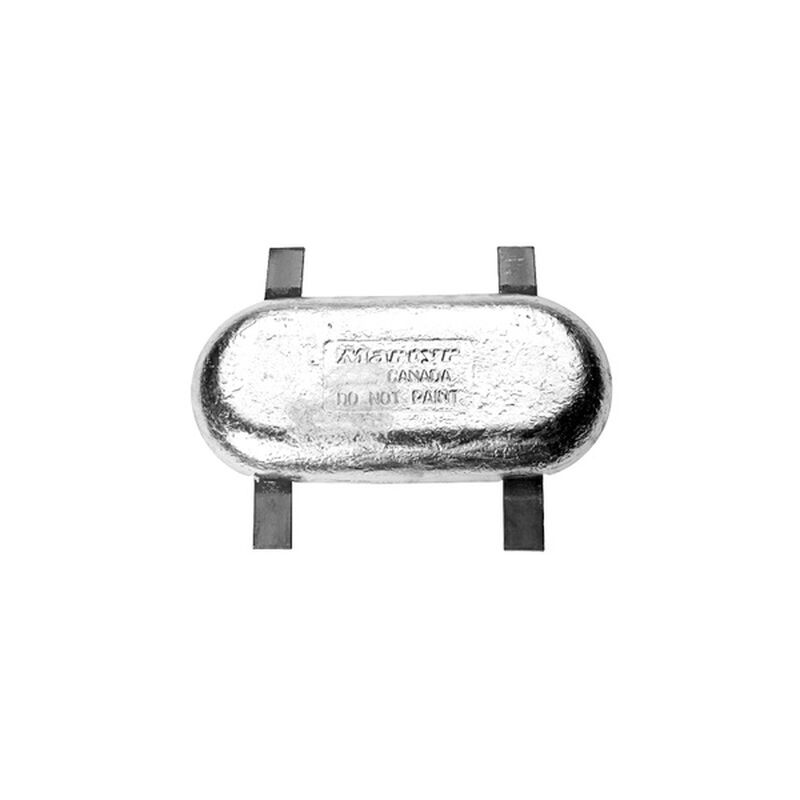 Hull Anode, Aluminum, with Steel Straps image number 0