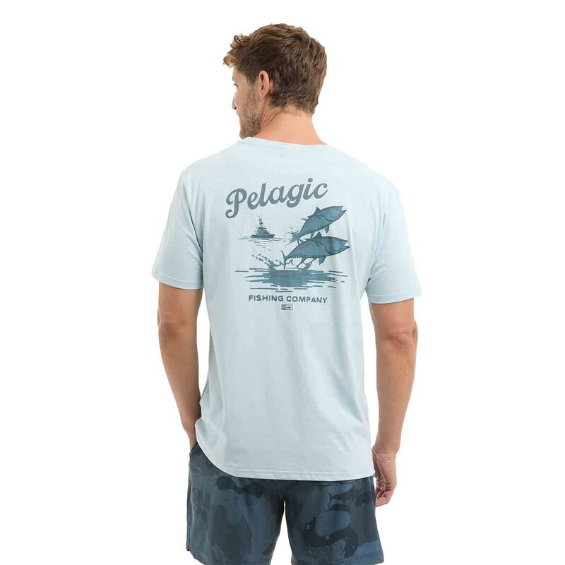 Pelagic Men's Jumpers Shirt, in Light Blue, Size Medium | by West Marine
