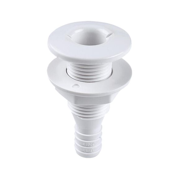 SEAFLO 1" White Thru-Hull Fitting (1.00") image number 0