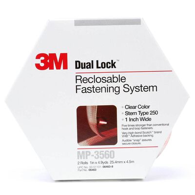 Dual Lock™ Reclosable Fastener, 1" x 5 yds.