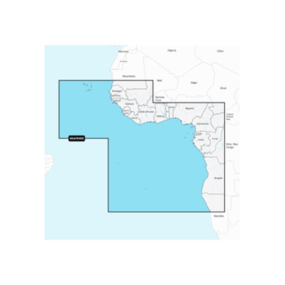 Navionics Platinum+ AF005R Africa, West, Electronic Chart image number 0