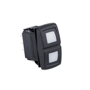 Rocker Switch, Contura XIV DPDT, Illuminated