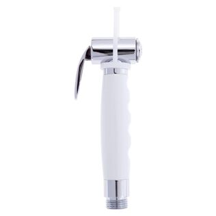 Hammer-Head Sprayer w/Hook, 1/2" NPS Chrome/Arctic White