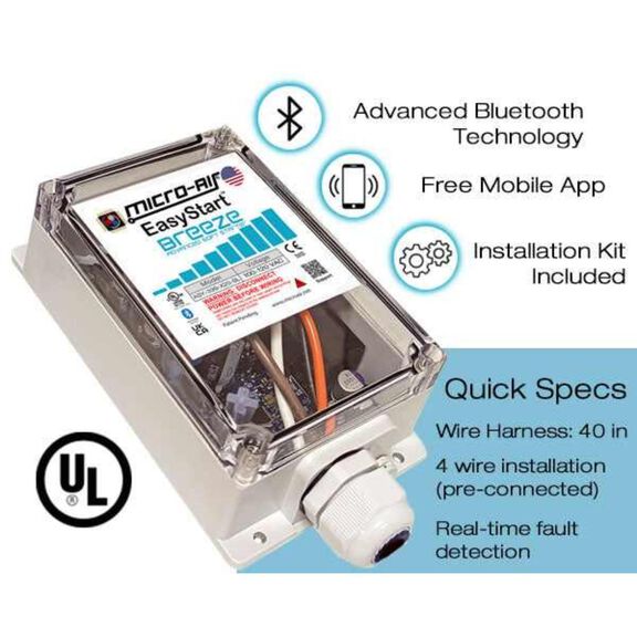 Micro-Air EasyStart Breeze Soft Starter with Bluetooth image number 0