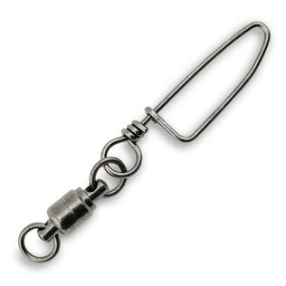 Solid Brass Ball Bearing Snap Swivels with Double Welded Rings