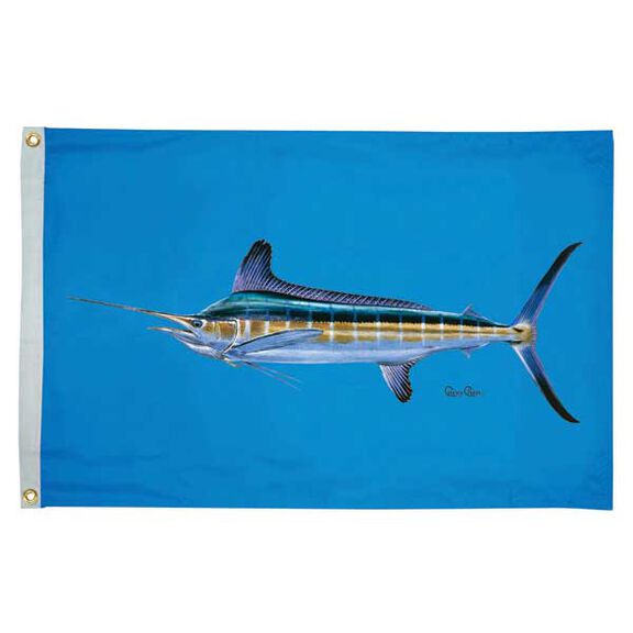 Carey Chen Offshore Fish Flags, White Marlin image number 0