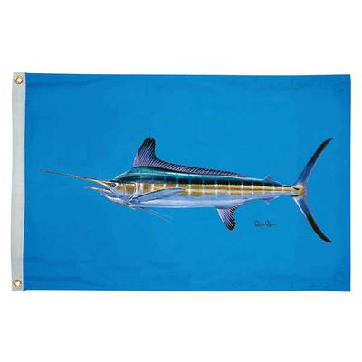 Carey Chen Offshore Fish Flags, White Marlin