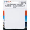 SEAFLO Fold-Up Adjustable Drink Holder, White image number 6