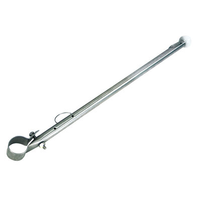 14" Stainless Steel Clamp-On Flagpole Staff