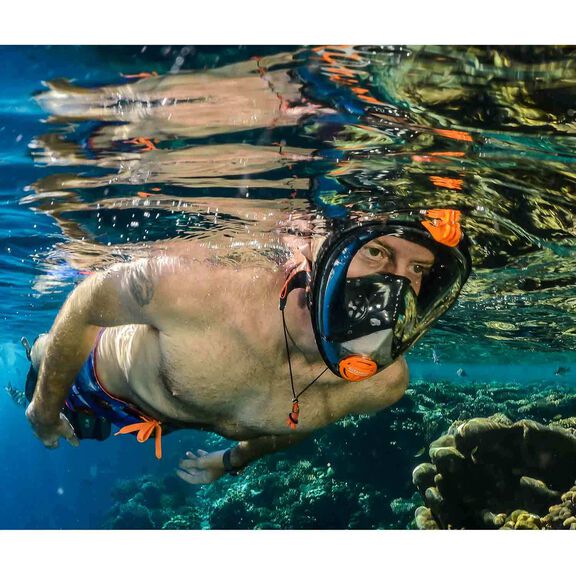 Aria Classic Snorkel Mask Combo, Small/Medium image number 2