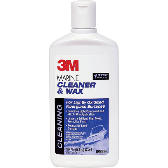 Marine 1-Step Cleaner & Wax, Pint image number 0
