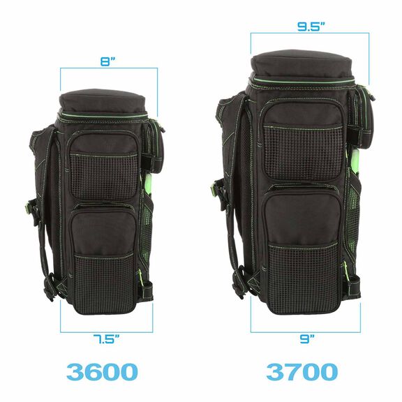 Drift Series 3600 Tackle Backpack with Rod Holders & QuikLatch Trays image number 8