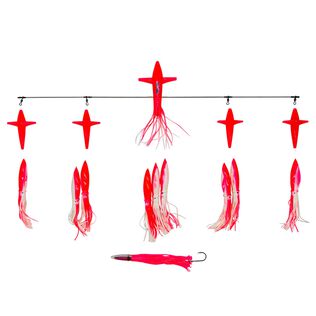 36" Super Splash Bar 9" Floating Bulb Squid