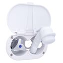 Trinidad Transom Shower Cold Only, Arctic White Cup & Lid, Small Arctic White Sprayer, 6' Stainless Steel Hose, Chrome Trinidad Handle image number 1