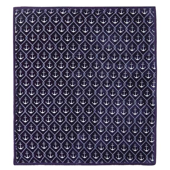 60" x 70" Reversible Blanket, Anchor Rope Lattice image number 1