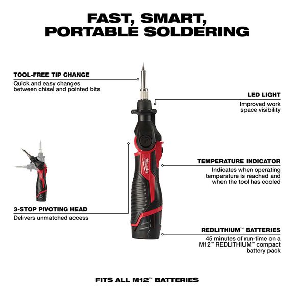 M12&trade; Soldering Iron Kit image number 2