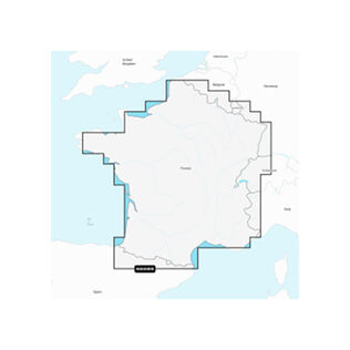 Navionics+ EU080R France, Lakes and Rivers, Electronic Chart