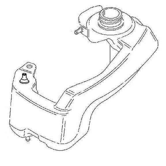O/B Internal Fuel Tank - 5Hp image number 0
