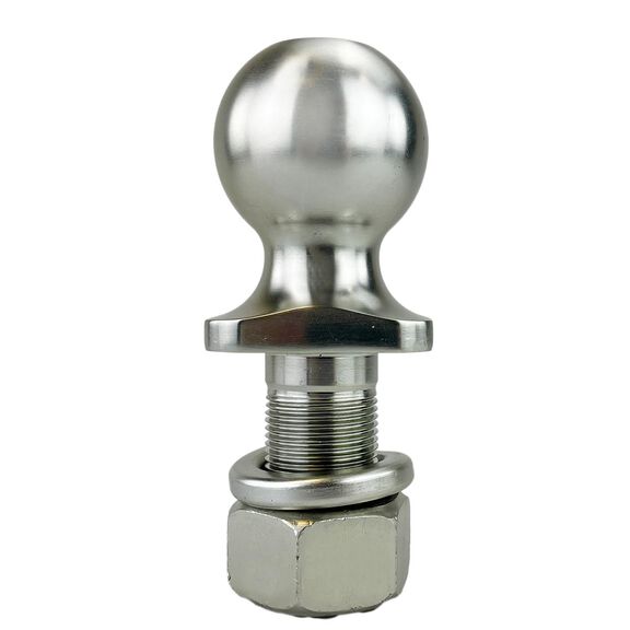 Trailer Hitch Ball, 2 5/16" x 1.25" x 2.75" Long Plastic Base image number 1
