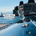 Magnetic Plastic Champagne Glasses, Set of 2 image number 7