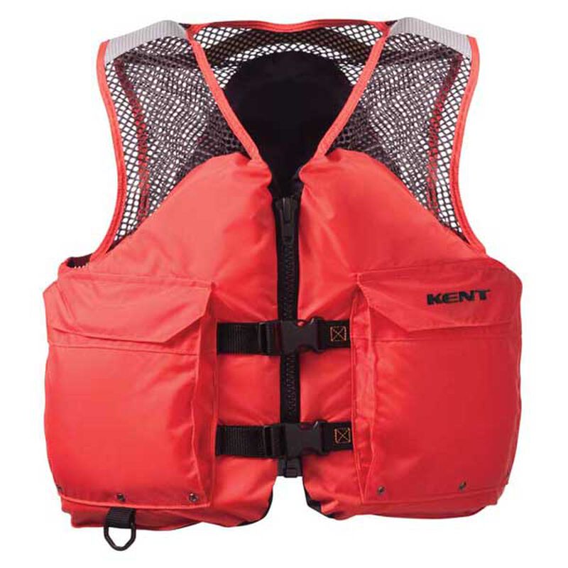 KENT Deluxe Commercial Mesh Life Jacket, XLarge West Marine
