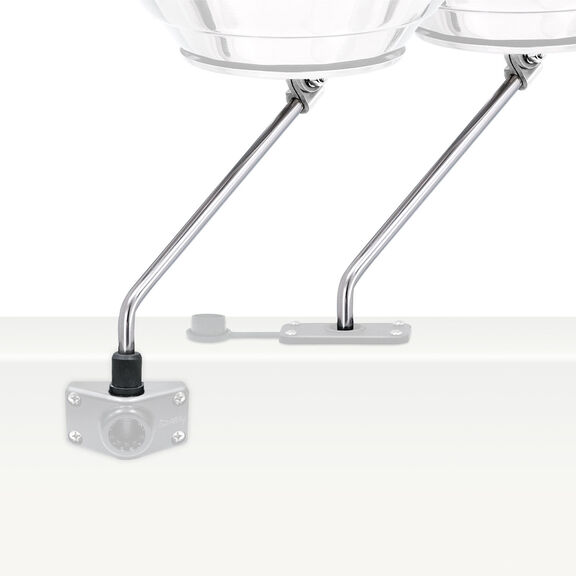 Fish-On Rod Holder Mounts for Marine Kettle Grill image number 0