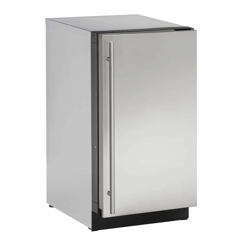 18" Stainless Solid Door Refrigerator image number 0