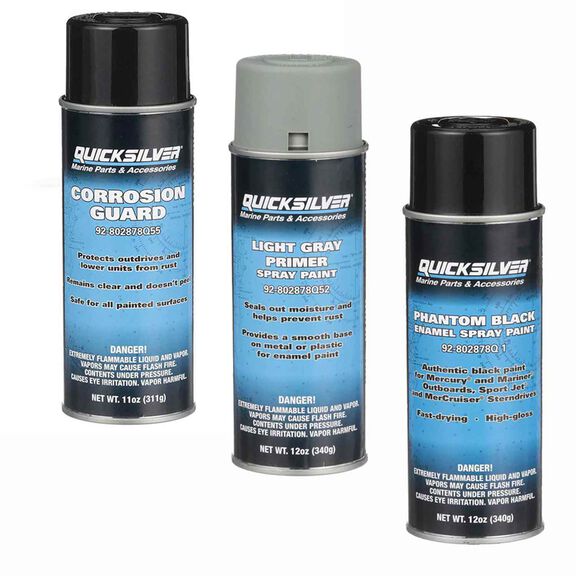 QUICKSILVER Protective Spray Paints